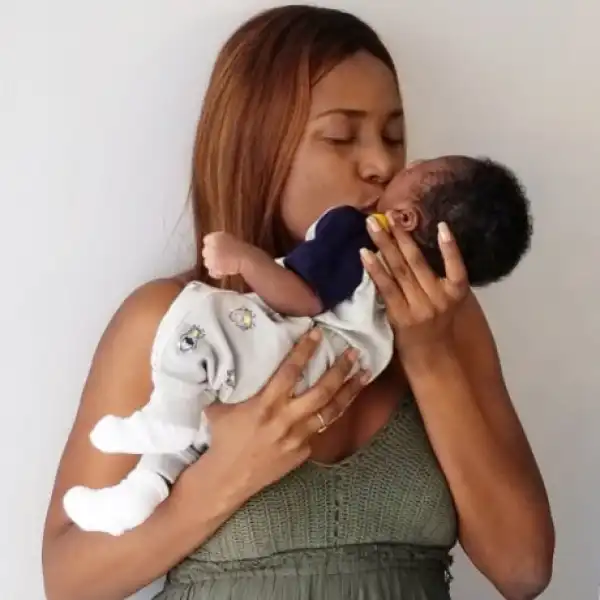 Adorable New Photos Of Linda Ikeji And Her Son